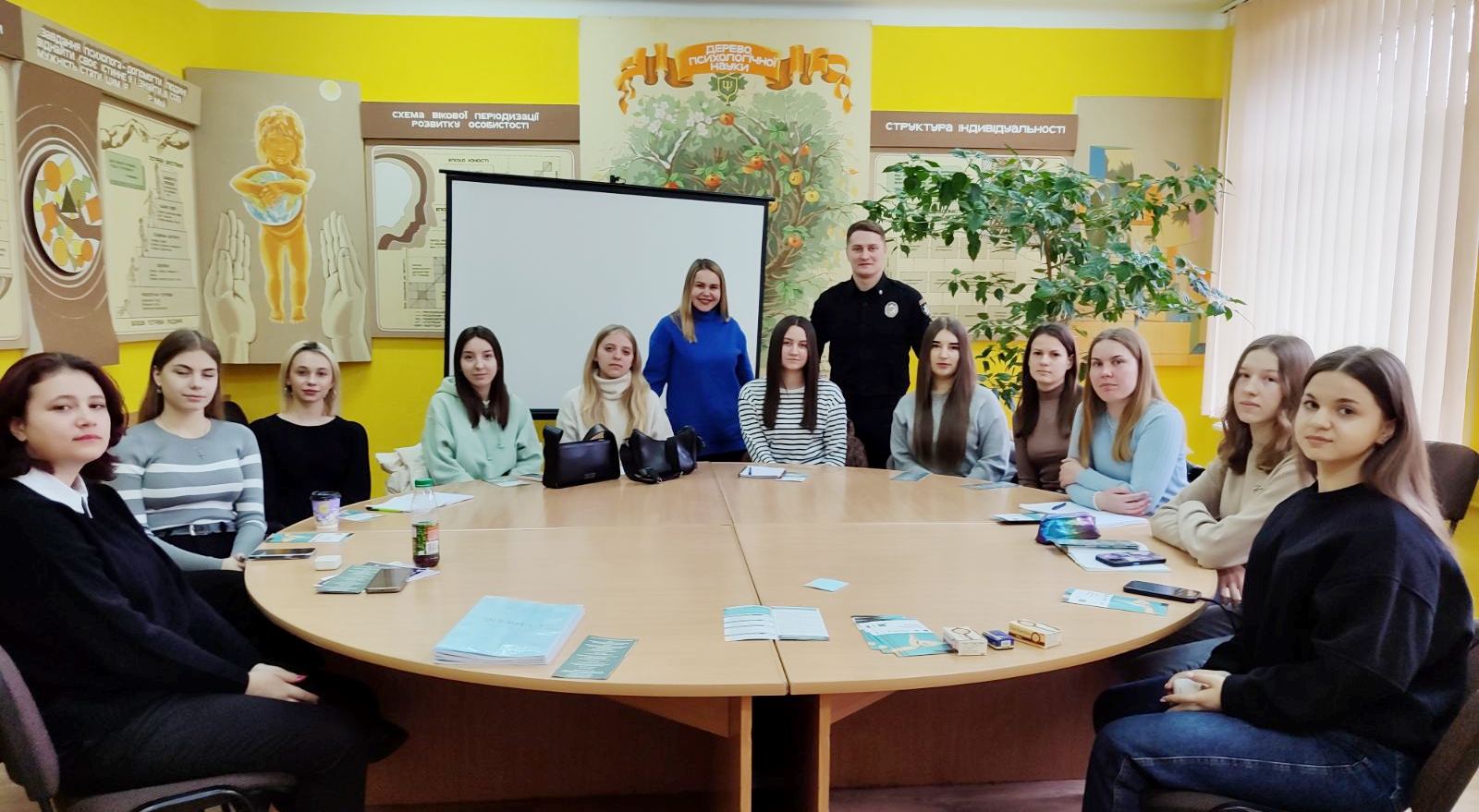 Запрошені гості зі студентами